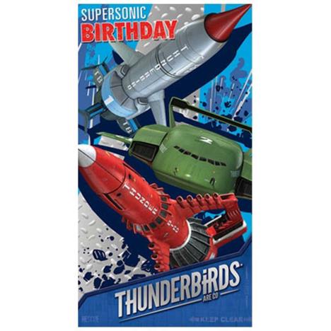 Thunderbirds Supersonic Birthday Card £2.10